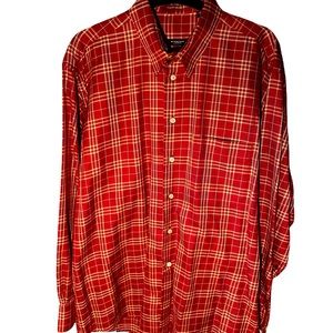 Burberry of London mens casual button down shirt.